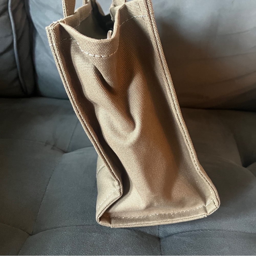 Marc Jacobs The Tote Bag Canvas Medium Slate Green - Picture 6 of 17